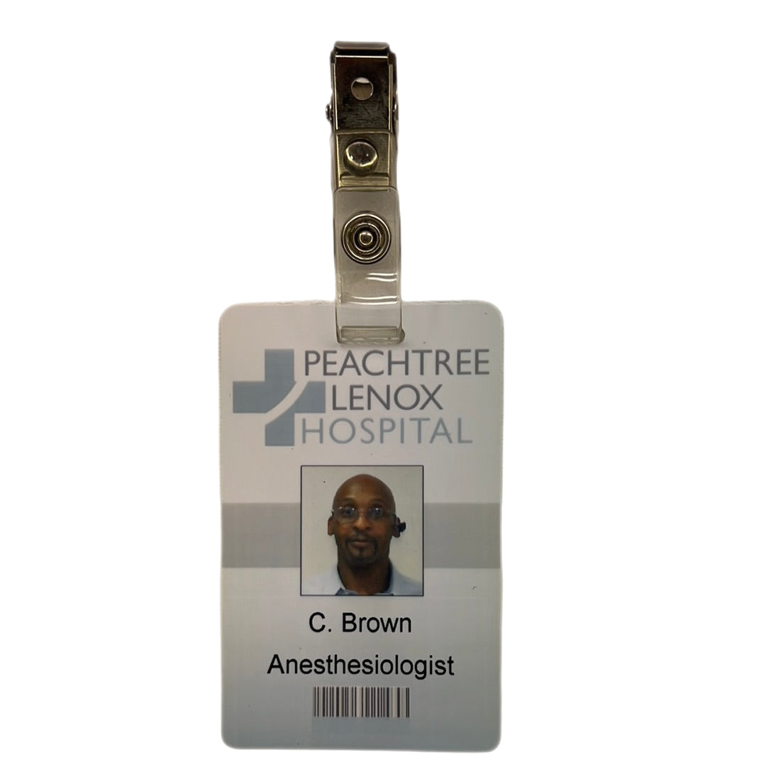 Peachtree Lenox Hospital ID Badges Survivor’s Remorse Movie Prop Y'allywood Props   