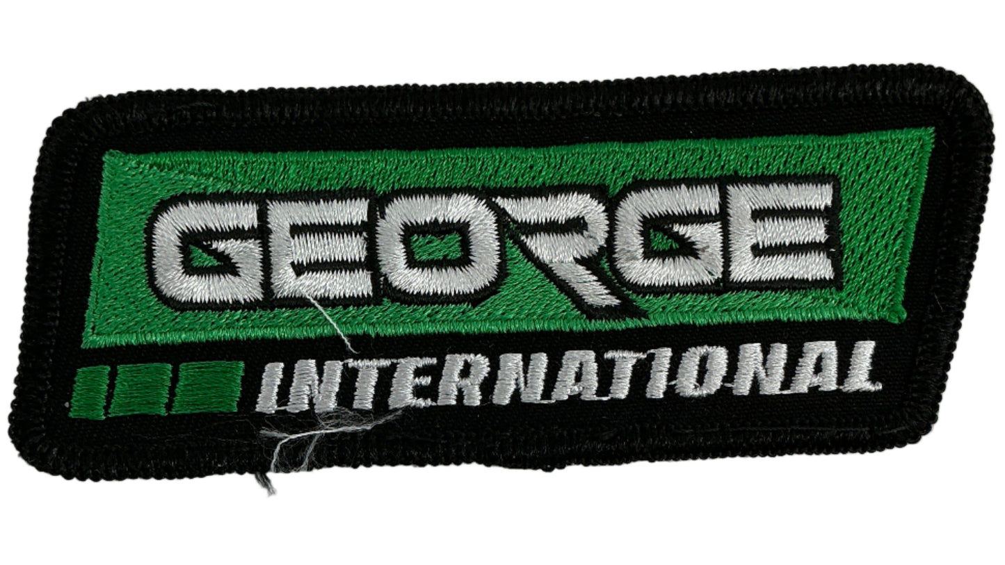 Patches from The Art of Racing in the Rain (2019) Movie Prop Y'allywood Props George International - 4x1.5"