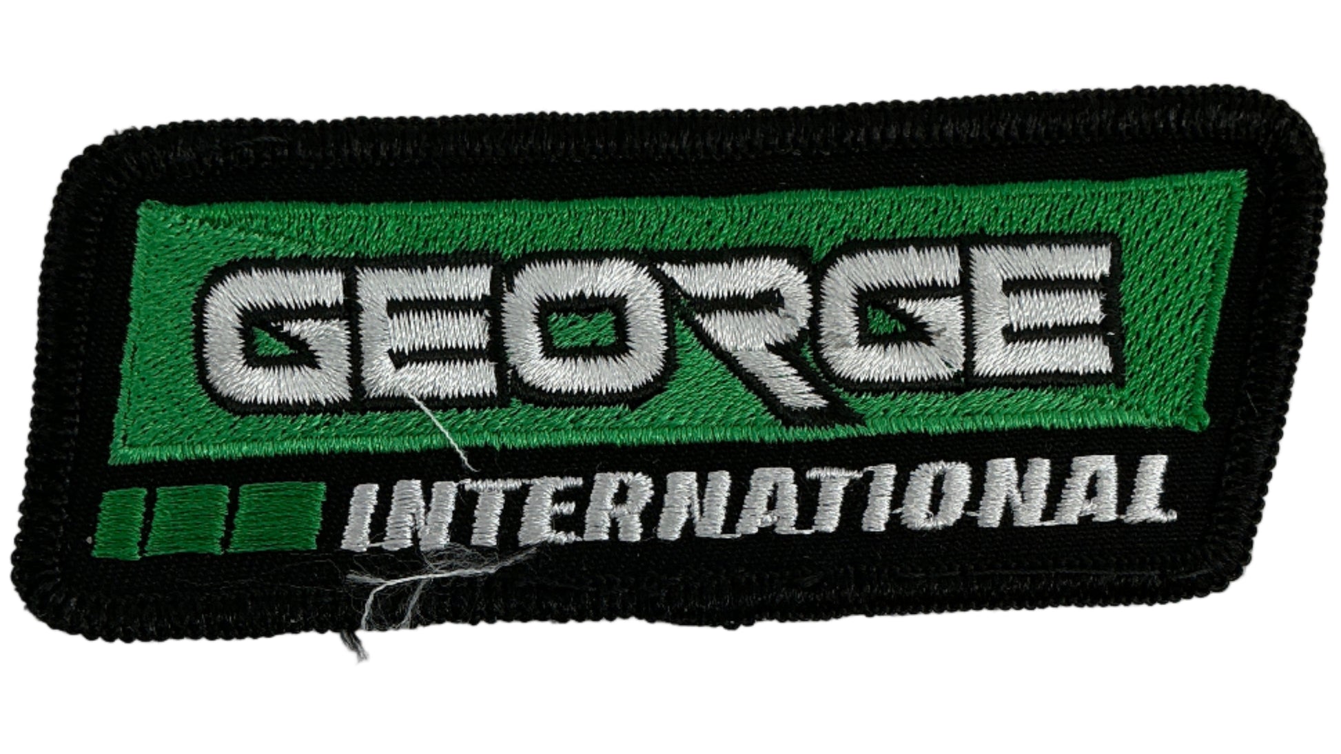 Patches from The Art of Racing in the Rain (2019) Movie Prop Y'allywood Props George International - 4x1.5"