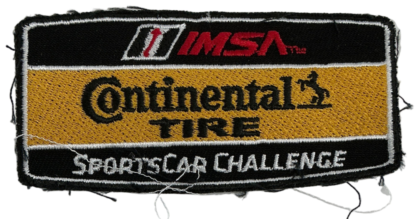 Patches from The Art of Racing in the Rain (2019) Movie Prop Y'allywood Props IMSA Continental Tire - 3.75x1.75"