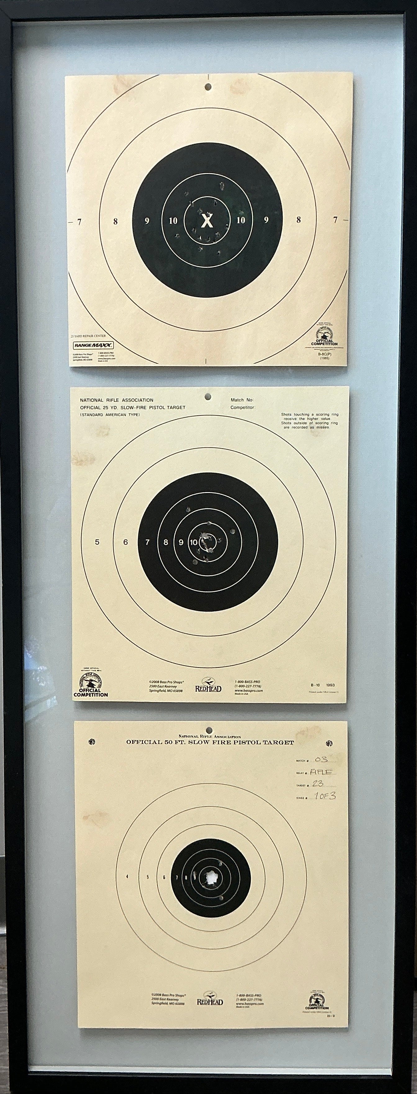Will Smith "Junior's" Targets Gemini Man (2019) Movie Prop Y'allywood Props