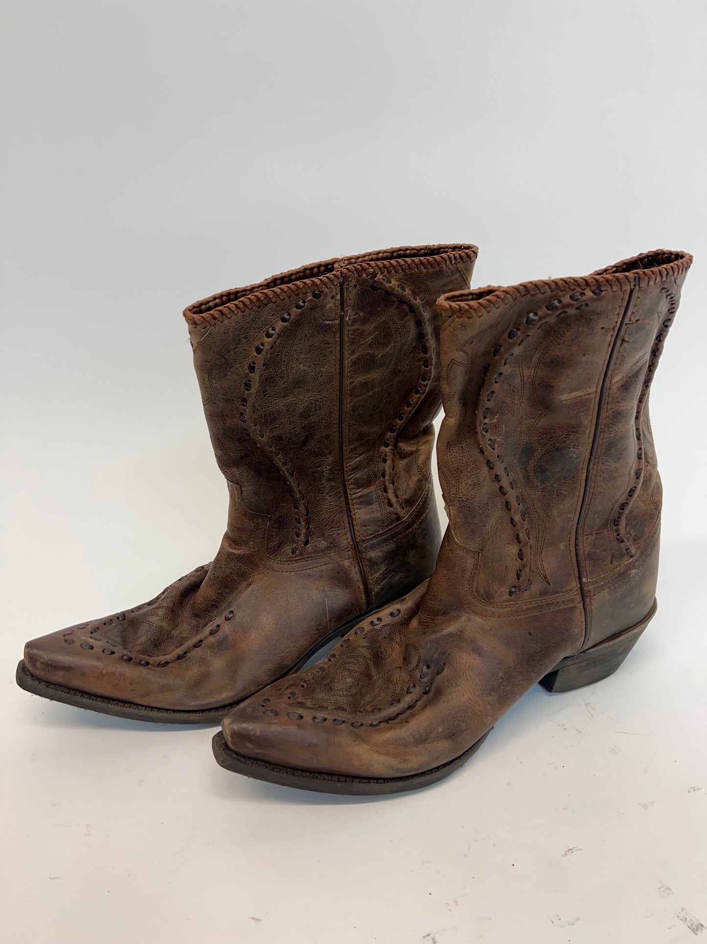 Cowboy Boots Killers of the Flower Moon Movie Prop Atlanta Brick Co Laredo, 4th pair, size 13  