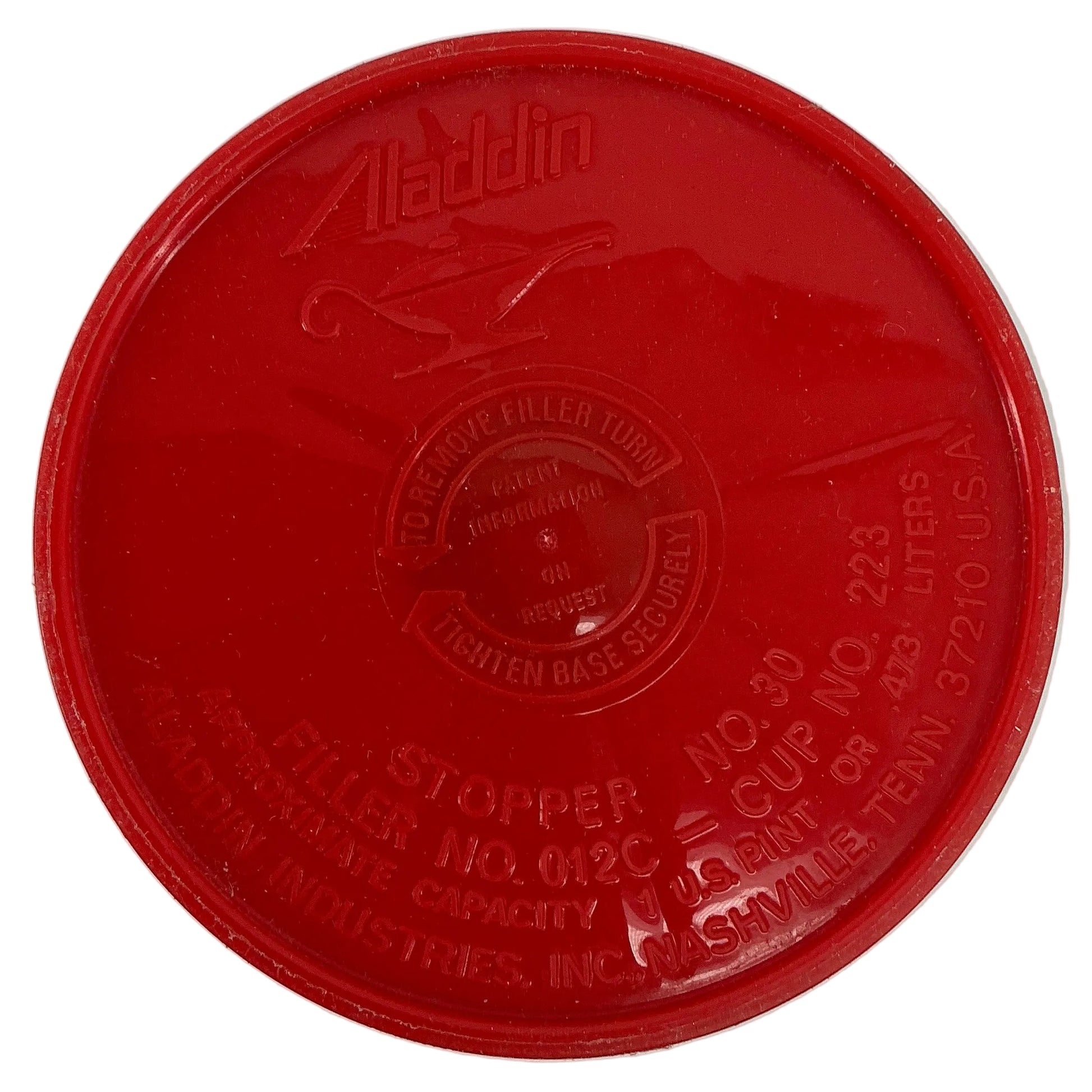 Aladdin Thermos from Will Byer's Room Stranger Things (2016-2025) Movie Prop Y'allywood Props