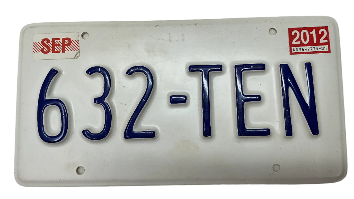 License Plates Franklin & Bash (TV Series 2011-2014)