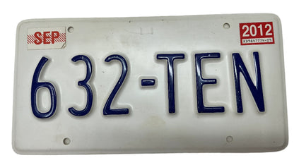 License Plates Franklin & Bash (TV Series 2011-2014)