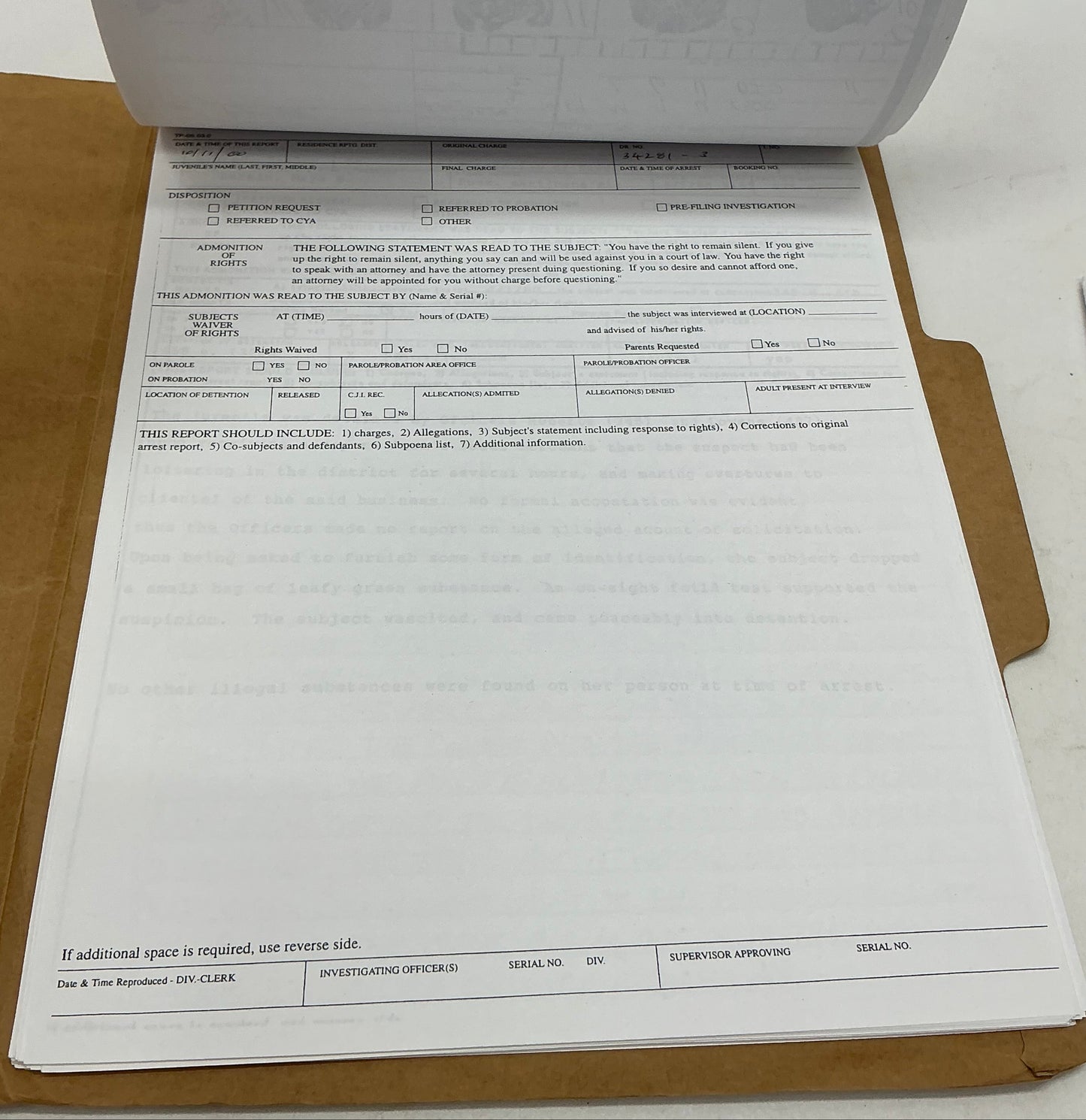 Merritt McKinney FBI File Now You See Me (2013) Memorabilia Y'allywood Props