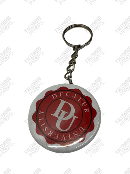 Decatur University Circle Keychains Life of the Party (2018) Movie Prop Y'allywood Props DU