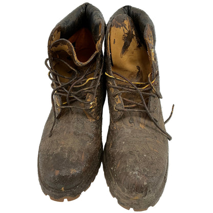 Marcus Stunt Dirty Timberlands Boots Bad Boys 4 Ride or Die (2024) Wardrobe Y'allywood Props Mens's 8 Dirty Sc63