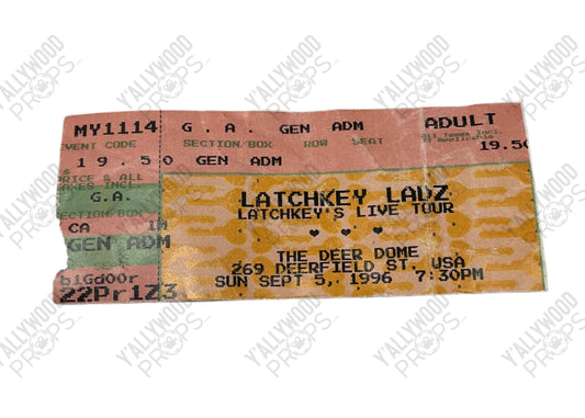 Cass' Latchkey Ladz Tickets S2E6 The Big Door Prize (2023-2024) Movie Prop Y'allywood Props