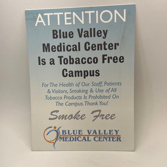 Blue Valley Hospital Sign Stargirl Movie Prop Atlanta Brick Co   