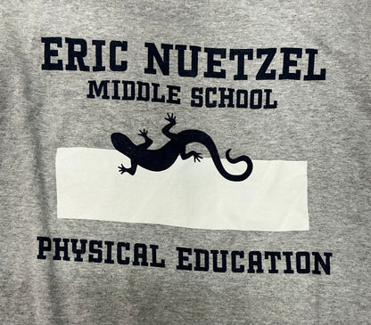 Middle School PE T-Shirts Me Apple TV Series (2024) Y'allywood Props YS Blank