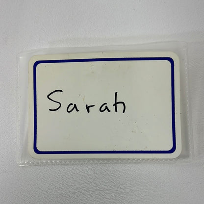 Sarah’s Nametag Boy Erased Movie Prop Y'allywood Props   