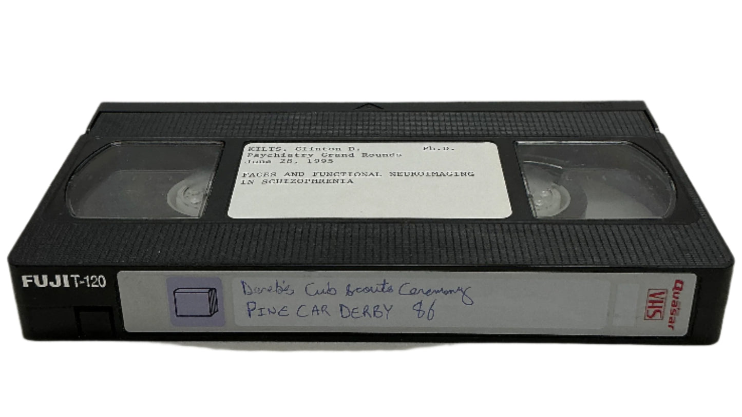 VHS Tapes Stranger Things (2016-2025) Movie Prop Y'allywood Props Option B