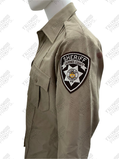 Cherokee County Sheriff Uniform Stephen King's The Outsider (2020) Wearable Wardrobe Y'allywood Props