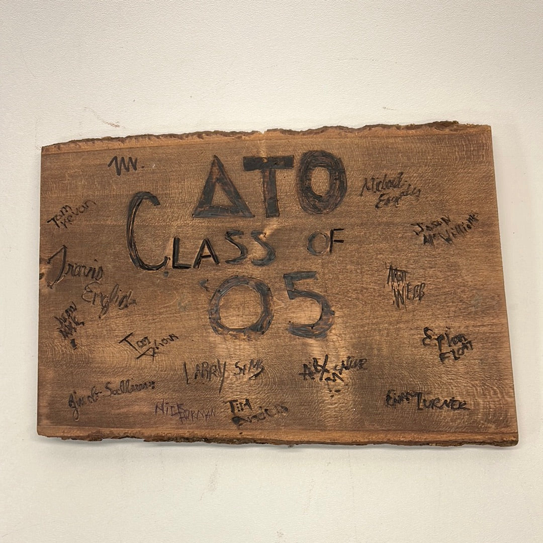 DTO Fraternity Sign from Life of the Party Movie Prop Y'allywood Props   