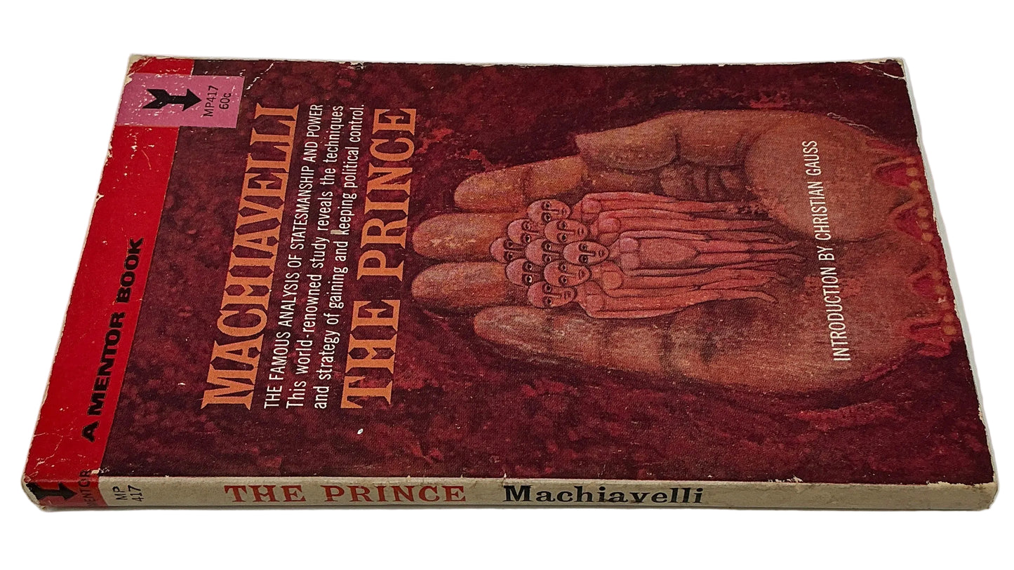 Books from Wheeler's Basement Stranger Things (2016-2025) Movie Prop Y'allywood Props The Prince by Machiavelli