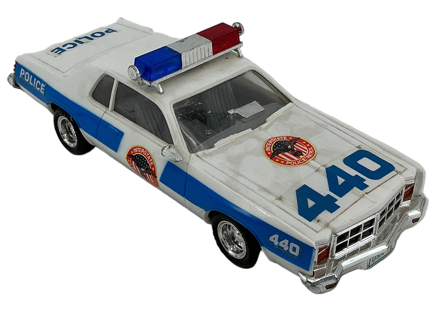 Police Car from Wheeler's Basement Stranger Things (2016-2025) Movie Prop Y'allywood Props