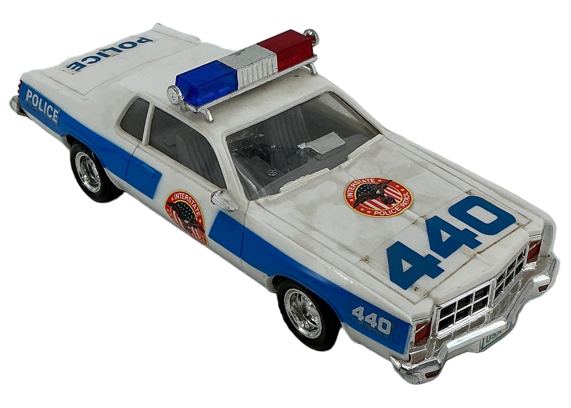 Police Car from Wheeler's Basement Stranger Things (2016-2025) Movie Prop Y'allywood Props