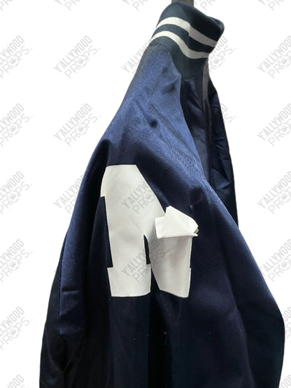 Port Oswego Letterman Jacket Naomi (2022) Wearable Wardrobe Y'allywood Props