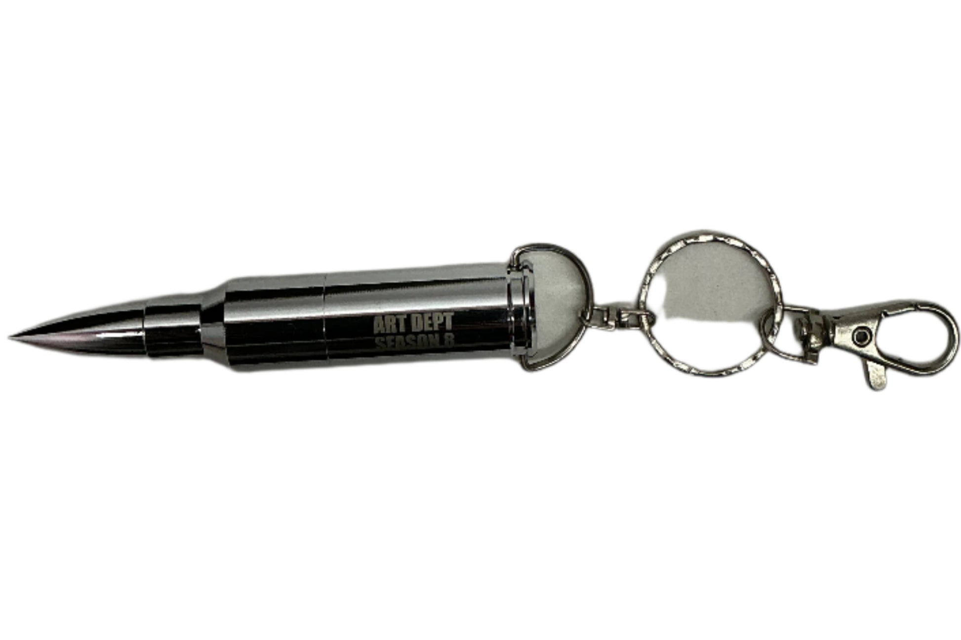 Bullet Keychain Cast & Crew Gift The Walking Dead (2010-2022) Season 9 Memorabilia Y'allywood Props