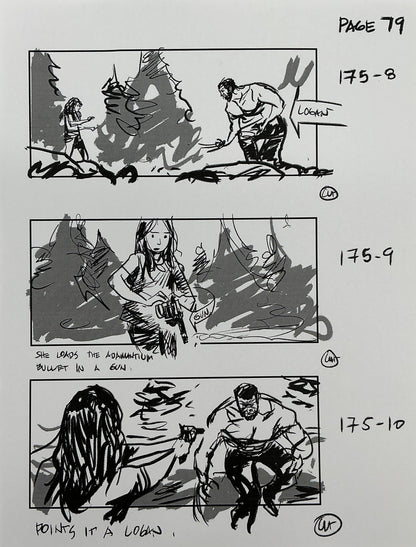 Storyboards Eden-Finale Scene 167 Logan (2017)