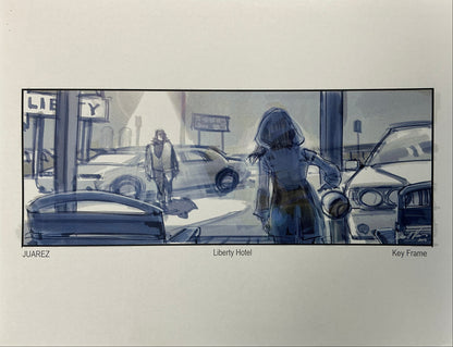 Storyboards Liberty Hotel Scene 37 Logan (2017) Memorabilia Y'allywood Props 3