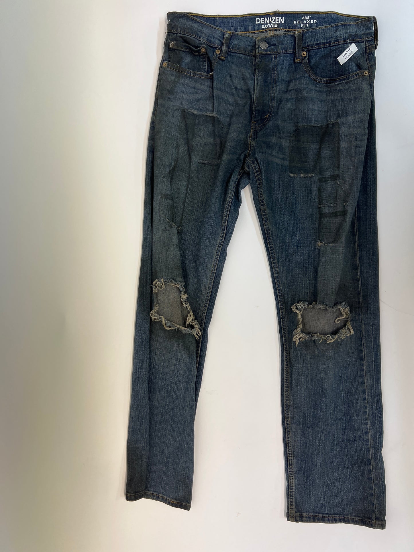 Cliff, Robot Man’s Jeans Doom Patrol Movie Prop Atlanta Brick Co Stunt S2 34x34 Lot 11-40  