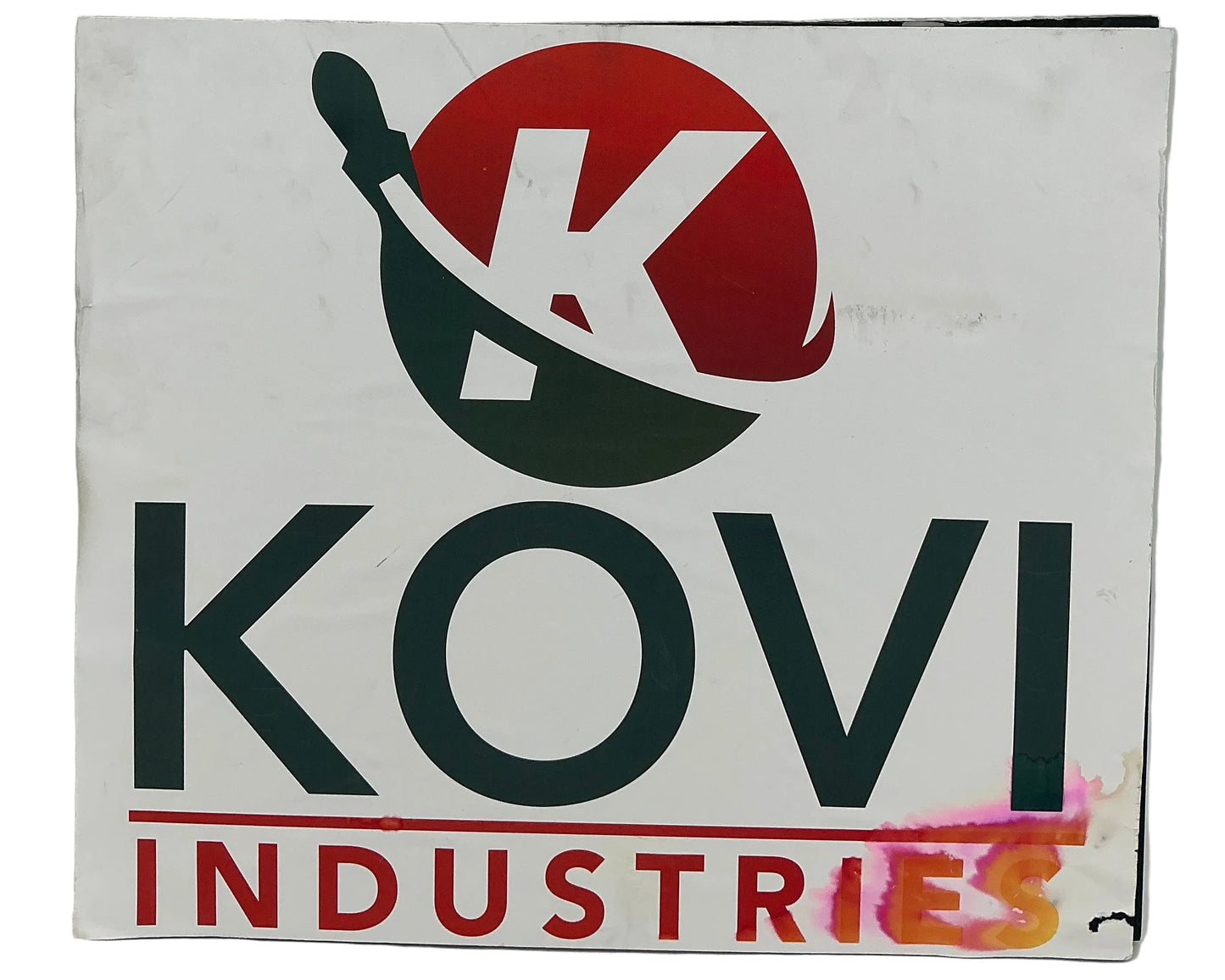 Kovi Industries Sign Moonshot (2022) Movie Props Y'allywood Props
