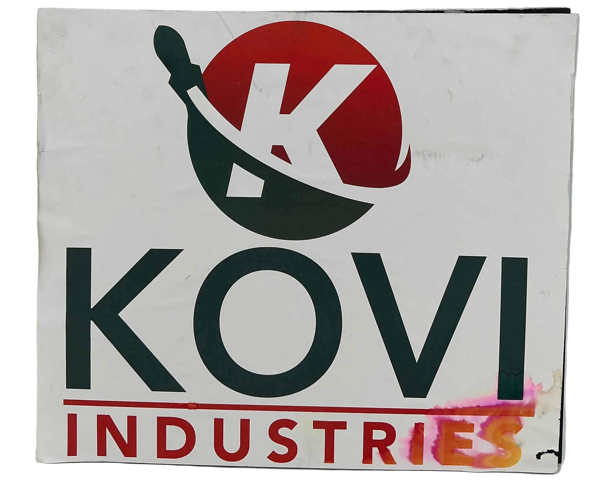 Kovi Industries Sign Moonshot (2022) Movie Props Y'allywood Props
