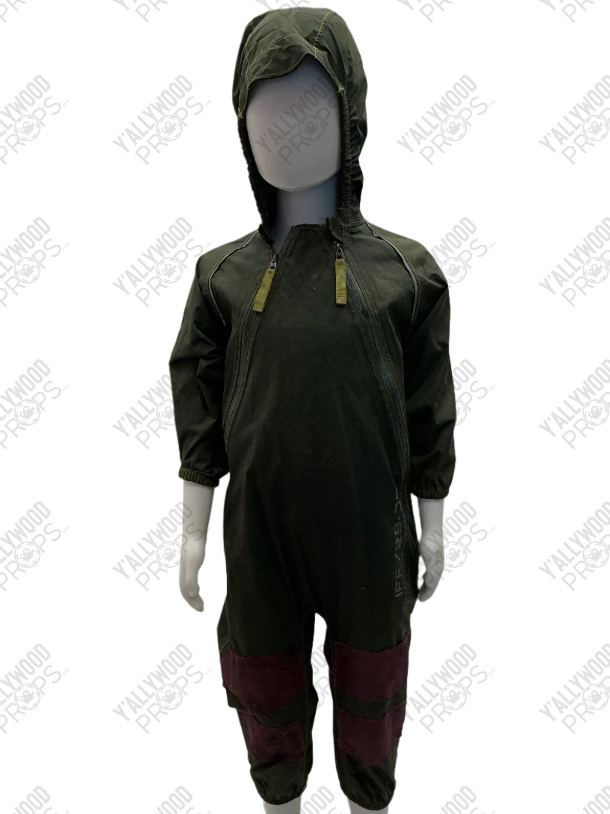 Youth Green w/Red 2SC Jumpsuit Chaos Walking (2021) Wearable Wardrobe Y'allywood Props