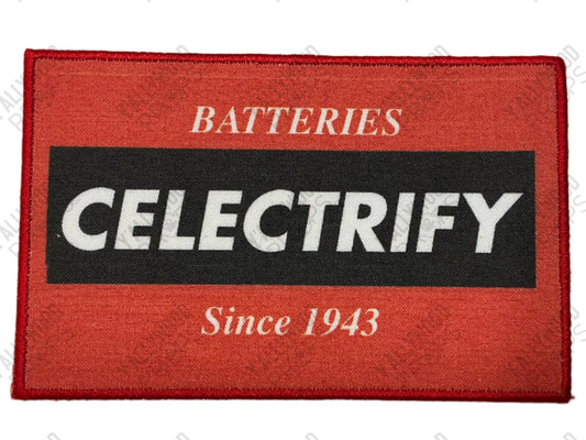 Celectrify Batteries Patch S1E1 Doom Patrol (2019) Movie Prop Y'allywood Props