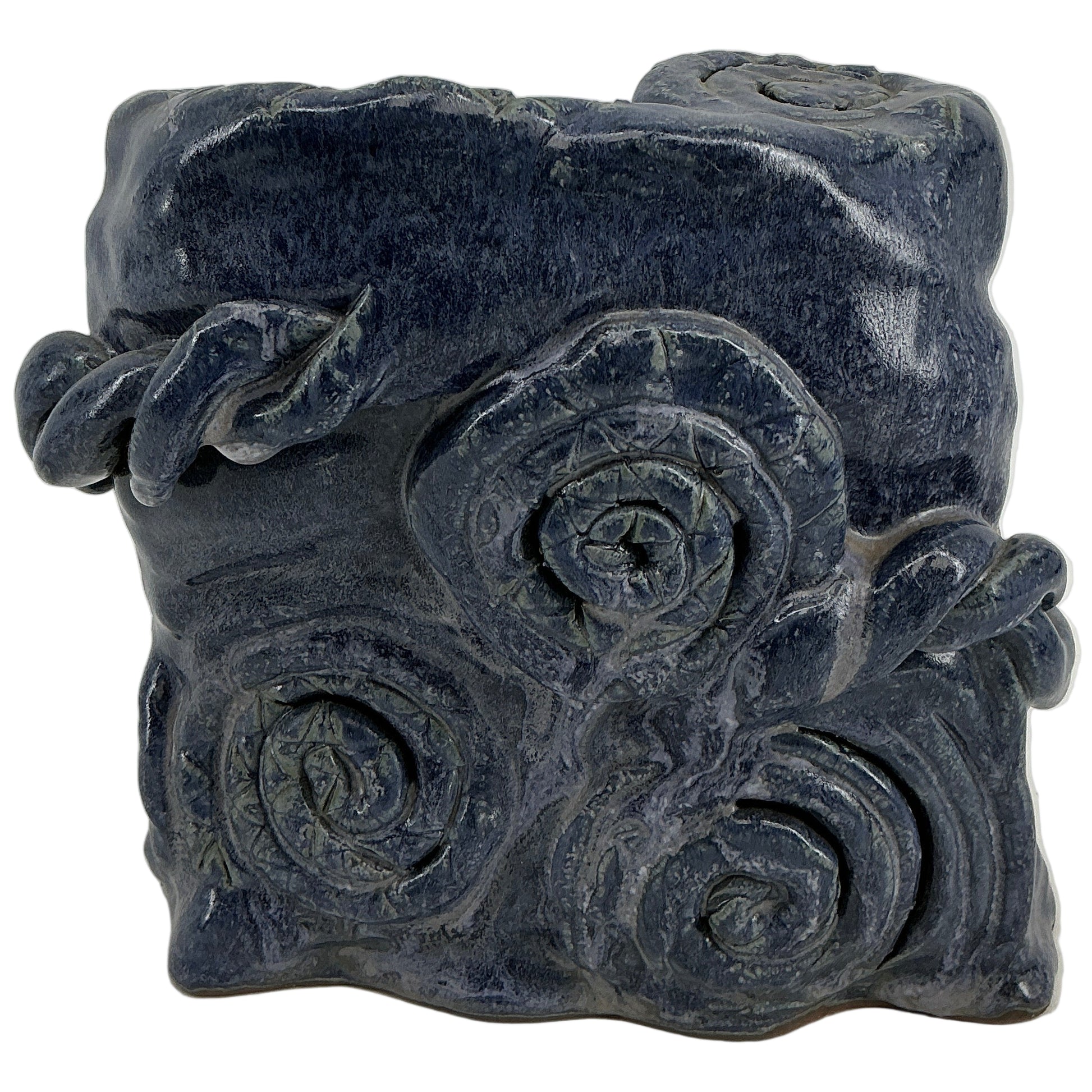 Ugly Pottery Vase from Wheeler's Basement Stranger Things (2016-2025) Movie Prop Y'allywood Props