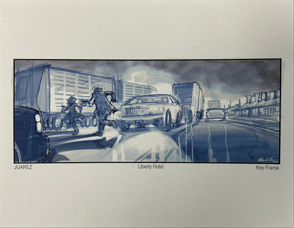 Storyboards Liberty Hotel Scene 37 Logan (2017) Memorabilia Y'allywood Props 4