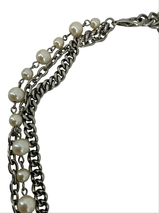 Nicole Kidman's Silver & Pearl Necklace Boy Erased (2018) Movie Prop Y'allywood Props