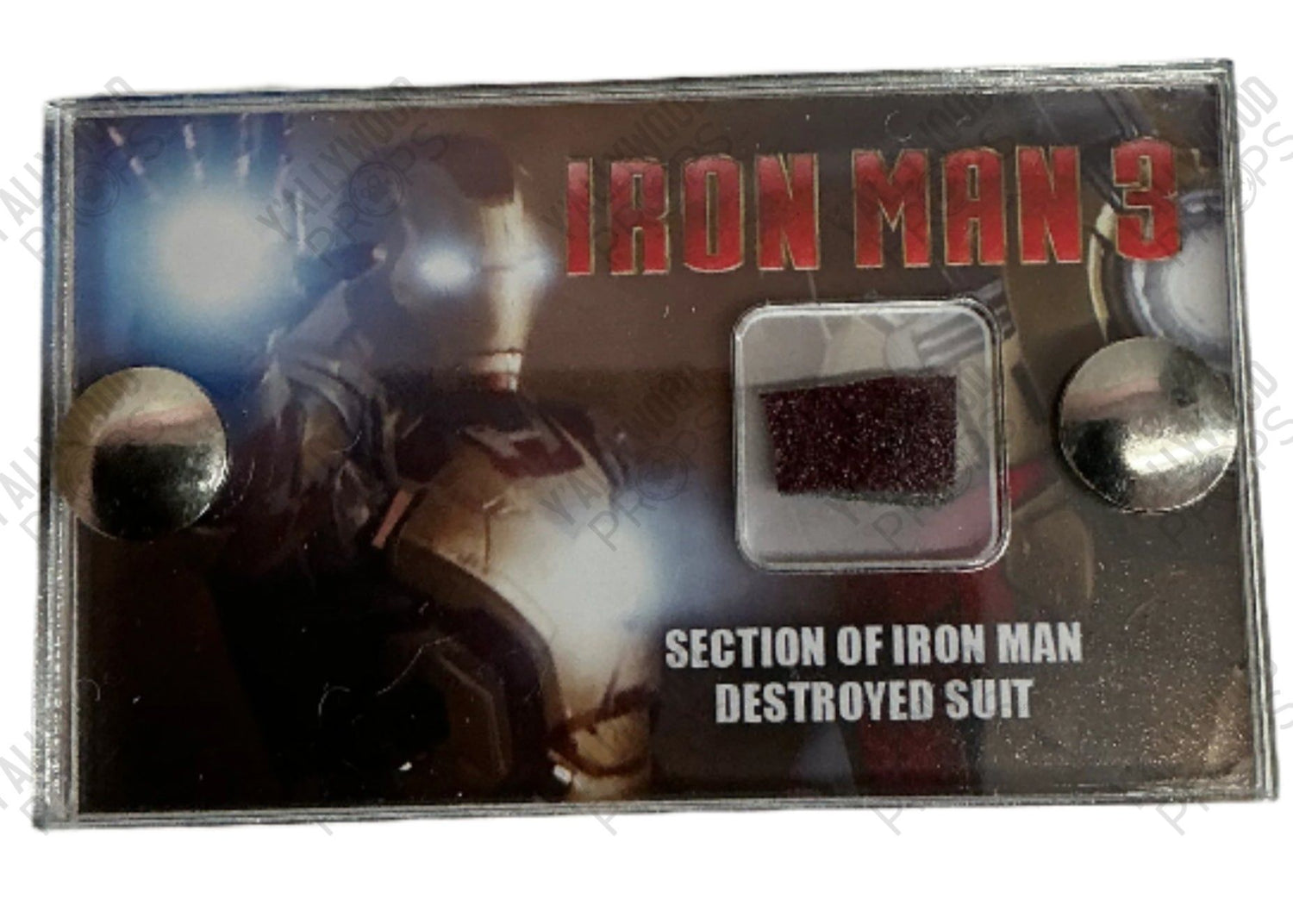 Suit Fragment Iron Man 3 (2013) Movie Prop Y'allywood Props