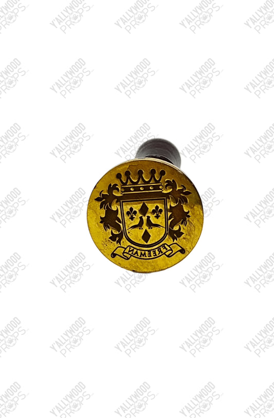 The Freman's Seal for Wax Stamps Survivor’s Remorse (2014) Movie Prop Y'allywood Props