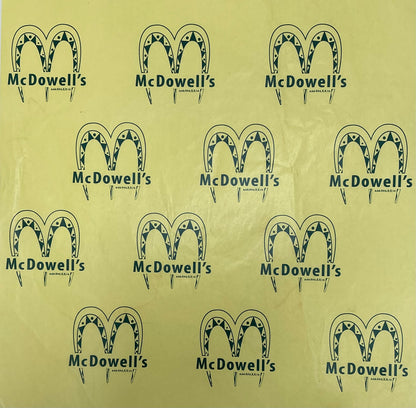 McDowell's Burger Wrap Coming 2 America (2021) Movie Prop Y'allywood Props