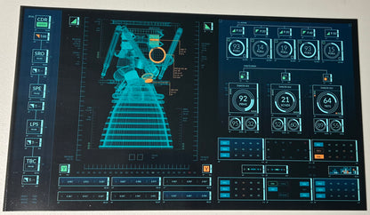 Life Foundation Monitor Screen Venom Movie Prop Atlanta Brick Co   