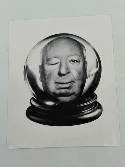 Alfred Hitchcock Photo from Universal Studios Art Dept Family Plot (1976) Movie Prop Y'allywood Props 8x10" Photo