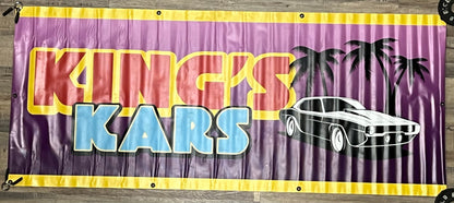 King's Kars Garage Banners Bad Boys For Life Movie Prop Y'allywood Props King's Kars  