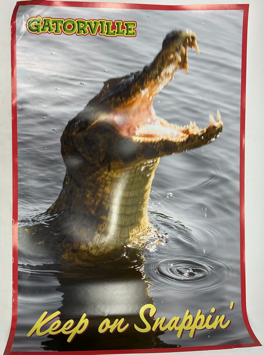Gatorville Posters Bad Boys 4 Ride or Die (2024) Movie Prop Y'allywood Props Keep on Snappin