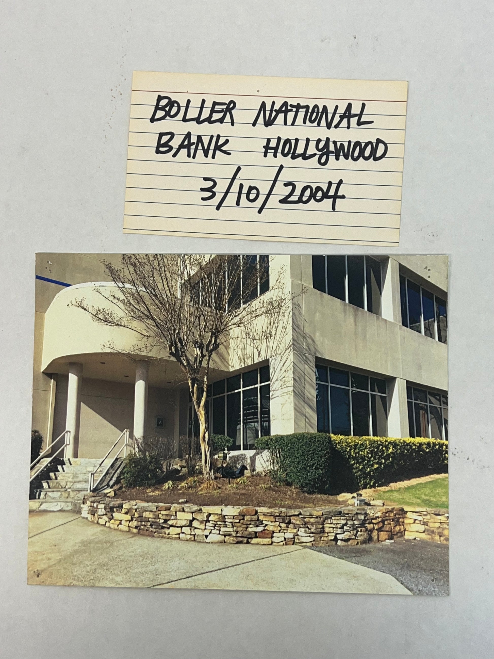 LASD Bulletin Board Pics Den of Thieves (2018) Movie Prop Atlanta Brick Co Boller National Bank  