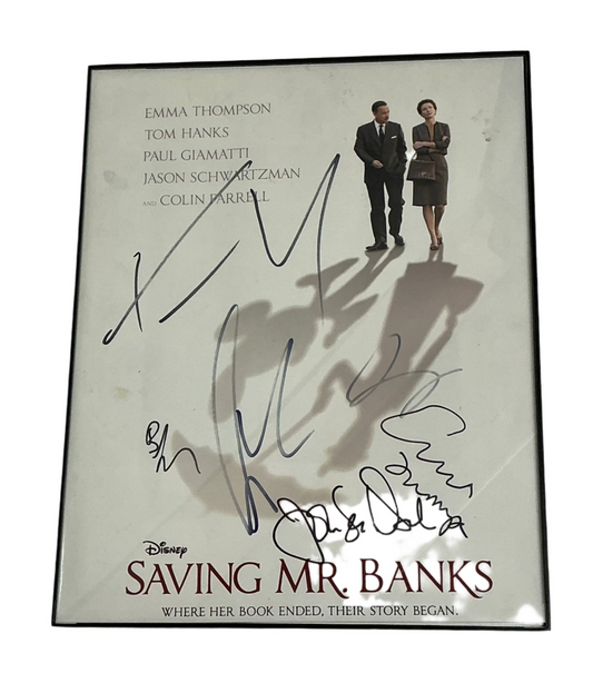 Signed 11x14" Saving Mr. Banks Movie Prop Y'allywood Props