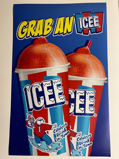 Staten Island Ferry Ad Spider-man: Homecoming Movie Prop Atlanta Brick Co Icee  