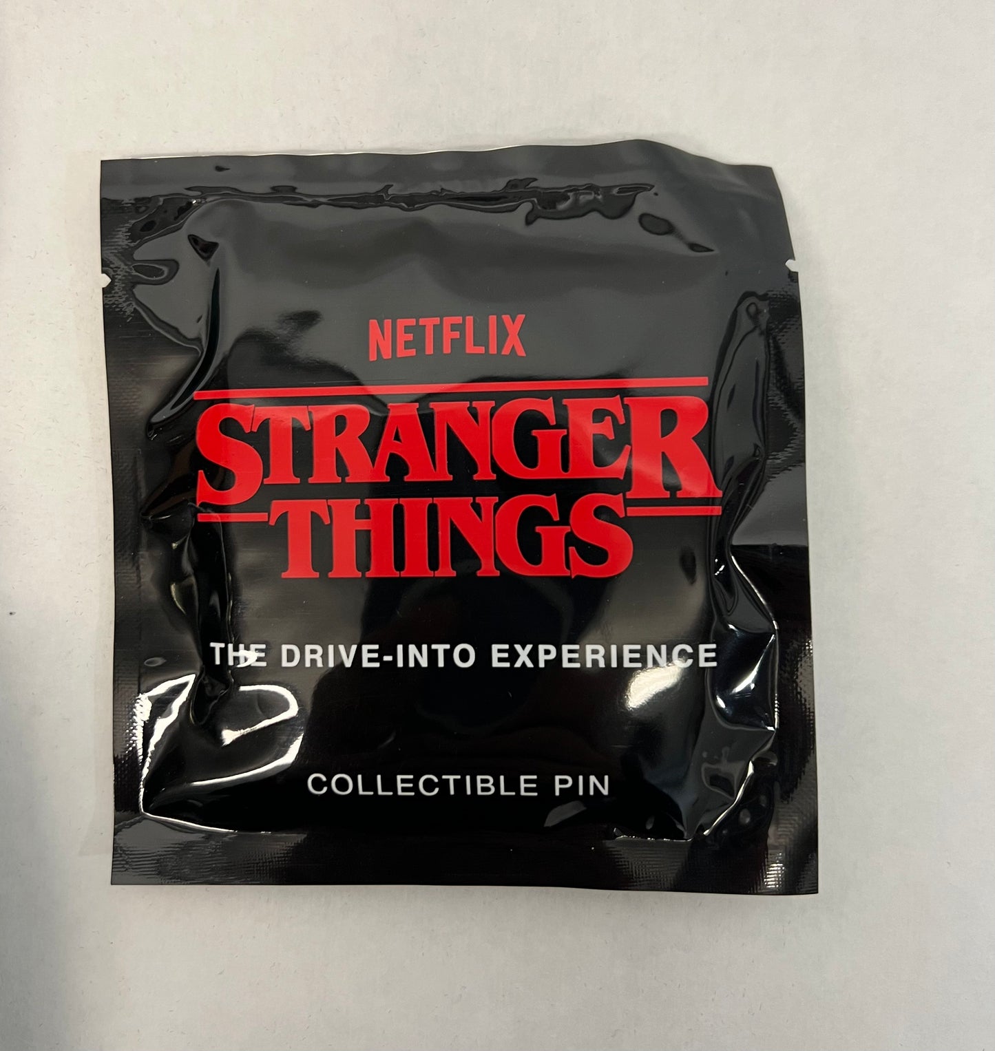 Stranger Things: The Experience Exclusive Bag & Pin Movie Prop Y'allywood Props