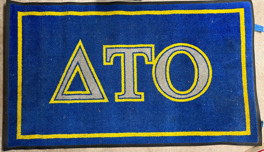 DTO Fraternity Doormat from Life of the Party Movie Prop Y'allywood Props   