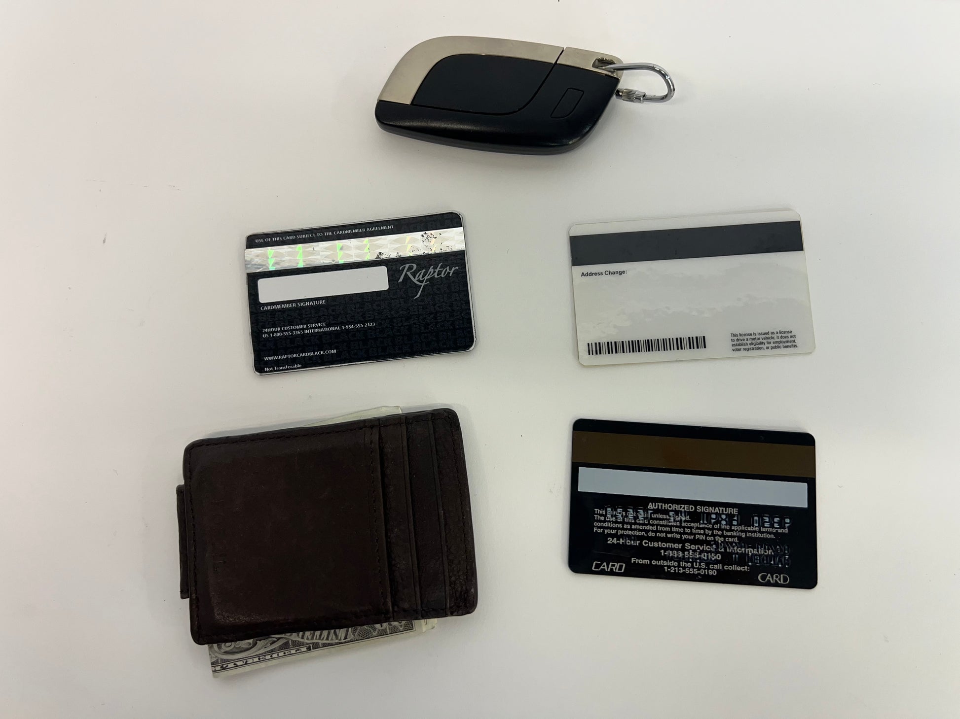 Ashton Kutcher's ID, Wallet & Keys Two and a Half Men Movie Prop Y'allywood Props   