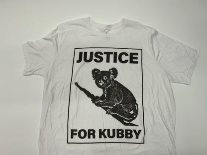 We Are All Kubby T-Shirts S1E7 Woke (2020-2022) Movie Prop Y'allywood Props Justice For Kubby White Large