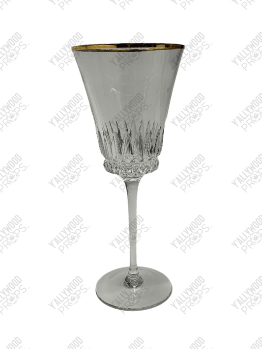 Crystal Glass Coming 2 America Dinner (2021) Movie Prop Y'allywood Props 9" Dinner Glass