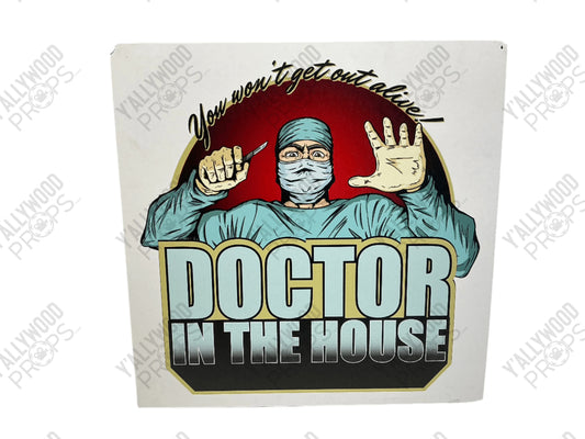 Doctor in the House Sign Heels (2021) Movie Prop Y'allywood Props